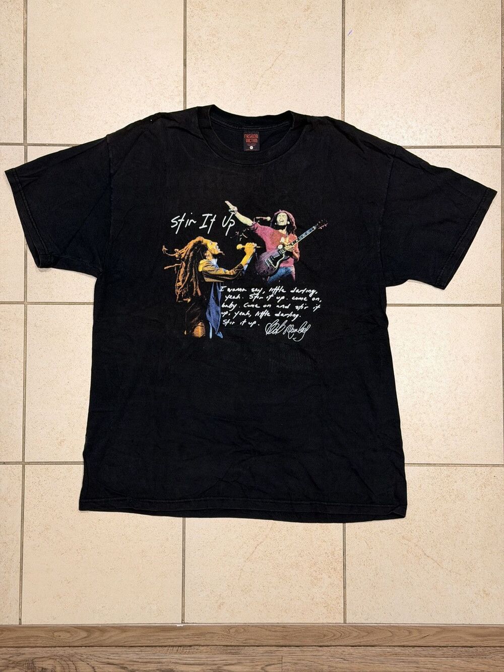 Vintage Bob Marley stir it up tee
